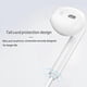 thumbnail image 4 of HUAWEI CM33 USB C Headphones Half in-Ear Wired Earphones w/MIC/Volume Control Lightweight Corded Type-C Earbuds for Work/Commute/Sports, 4 of 5