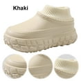 thumbnail image 2 of Botas plataforma Zapatos la casa invierno para hombres Fuera piel forrada CALIENTE COMOSA ANTI-SLIP, 2 of 8