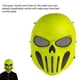 thumbnail image 4 of Punisher Skeleton Mascarilla De Protección Facial Transpirable Live-Action Cs Field Water Bomb Defense Mascarilla Facial Con Correas Ajustables Para Fiesta Halloween En Interiores sonducket HA018242-00, 4 of 7
