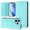 Mint Green, variant on Wallet Case For iPhone 17 Pro 6.3inch, [RFID Blocking] PU Leather Magnetic Folio with 2 Card Slot Kickstand Flip Cover Shockproof Phone Case,Mint Green,For iPhone 17 Pro