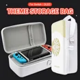 thumbnail image 5 of NEW For NS Switch OLED LITE Large Handheld Storage Bag For Nintend Switch Portable PU Carrying Case Protective Travel Bag Black Red, 5 of 5