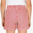 thumbnail image 4 of Vrotazzy Girls Casual Plaid Shorts for Everyday Play - Spring Summer Comfort Elastic Waist Soft Twill Girls Shorts Kids Apparel and Everyday Outfit,Sizes 7-8 Years, 4 of 8