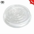 thumbnail image 5 of 5 Pack 10 Inch High Quality Clear Thicking Plastic Plant Flower Saucer Drip Tray, 5 of 6