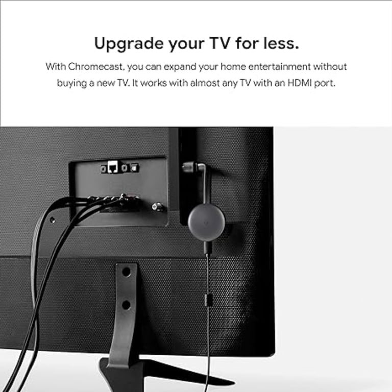 Google Chromecast Ultra Streaming Adapter with 4K Ultra HD Support