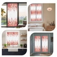 thumbnail image 7 of Red Eucalyptus Leaves Window Privacy Film, Spring Floral Summer Botanical Static Cling UV Sun Blocking Heat Control Window Tint Day and Night, Non-Adhesive One Way Windows Privacy Cover 17.7''x78.7'', 7 of 7