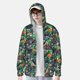 thumbnail image 2 of Balery Dinosaur Plays Soccer Sudadera ligera de manga larga con capucha y protección solar UPF 50+ para hombre y mujer, ideal para pesca y running-Small, 2 of 7