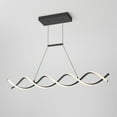 thumbnail image 4 of Artika DNA Modern LED Pendant Light Fixture, Black, 4 of 5