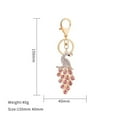 thumbnail image 3 of YYKihy Beautiful Rhinestone Key Chain Crystal Purse Keychain Bag Key Ring, 3 of 3