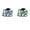 Blue 1PCS & Green 1PCS, variant on 3/2/1 Sets Graduation Decorations Class Of 2025 Table Vase Card Decor Photo Props Kits Graduation Party Supplies 2025 Graduation Cake Topper Plug In Decorative