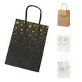thumbnail image 2 of GROFRY 12Pcs/Set Gift Bags Handles Recyclable Lightweight Single-sided Hot Stamping Present Pouch for Home, 2 of 8