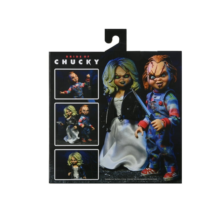 Bride of Chucky - Horror Doll Figures, Chucky and Tiffany Toys, 2