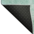 thumbnail image 6 of HomeRoots 667146 5 x 8 ft. Turquoise & Ivory Abstract Washable Machine Made Rectangle Area Rug with UV Protection, 6 of 9