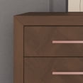 thumbnail image 5 of Child Craft Kieran 55" Interlocking 6-Drawer Double Dresser for Nursery or Bedroom, Anti-Tip Kit, Herringbone, Toasted Chestnut, 5 of 6