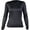 White, variant on Hot Chillys Women's Micro Elite Original II Baselayer Crewnecks, Black, Large