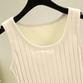 thumbnail image 5 of AherBiu Pajama Tank Tops for Women Sleeveless Comfy Undershirt Round Neck Sleepwear Camisole Tanks, 5 of 9