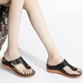 thumbnail image 5 of Ablanczoom Womens Sandals Flip Flops Platform & Wedge Sandals for Women Slides Shoes, 5 of 6