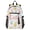 Colorful Bunnies and Eggs, variant on JIALIOU 14" Laptop Backpack Waterproof Airline Approved Stylish Casual Daypack for Travel Business College Work, Pixel Sea Cloud Tree