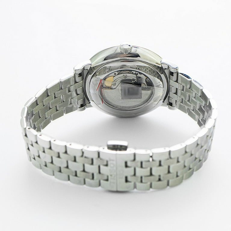 TISSOT ティソ　Carson Powermatic 80　自動巻　シルバー Amazon.co.jp: [ティソ] 腕時計 TISSOT カーソン プレミアム
