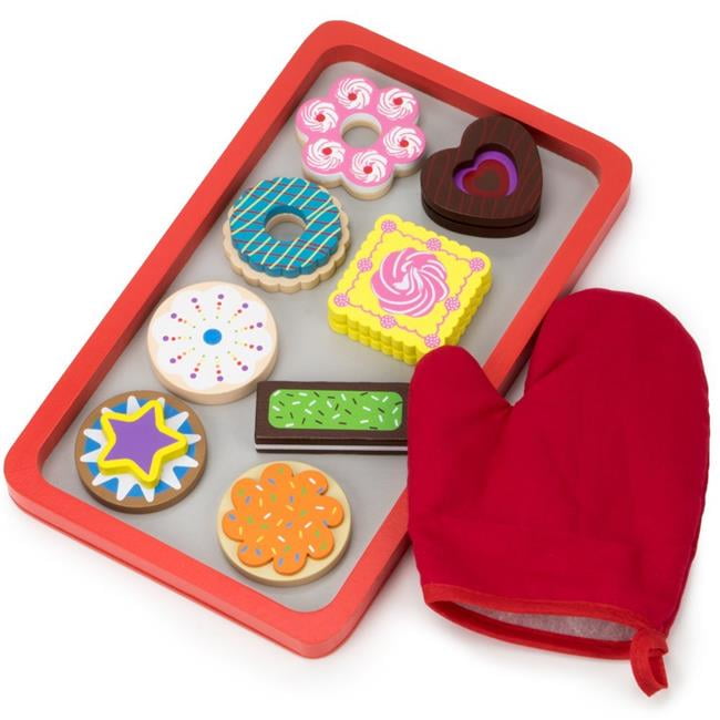 Imagination Generation Warm Delights Wooden Cookie Tray with 8