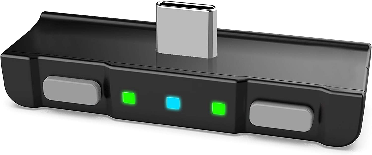 HomeSpot Pro Switch Bluetooth Adapter, Audio Chat Mixer for Stre 並行輸入品 HomeSpot NS003P Bluetooth Adapter Pro for NSwitch User Guide