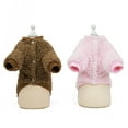 thumbnail image 6 of Skksst Puppy Dog Coral Fleece Jacket Winter Warm Sweater Coat Pet Clothes Apparel, 6 of 6