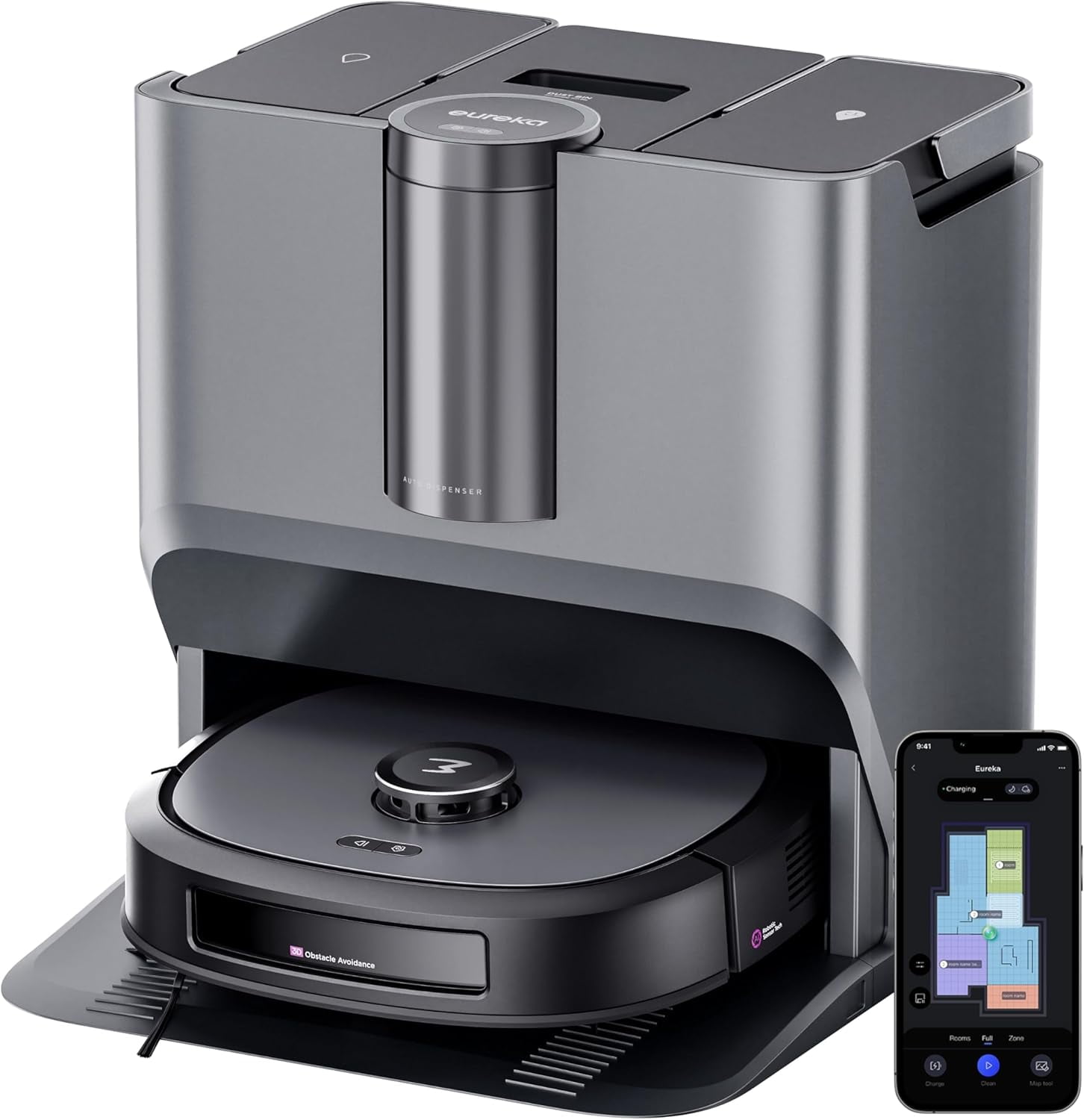 【ロボロック】Roborock S5 max 黒 Roborock S5 Max Robot Vacuum & Mop Cleaner - Black - Walmart.com