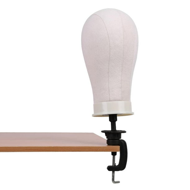 Tbest Wig Display Head,Mannequin Head,3 Sizes Canvas Head Wig Model