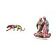 thumbnail image 1 of Estatua Acrílica De Animal, Escultura Artesanal, Figura Caminando, Adorno Para Estantería, Decoración Interior Del Hogar, Escritorio, Bricolaje, Regalo único Para La Chimenea O Cualquier, 1 of 8