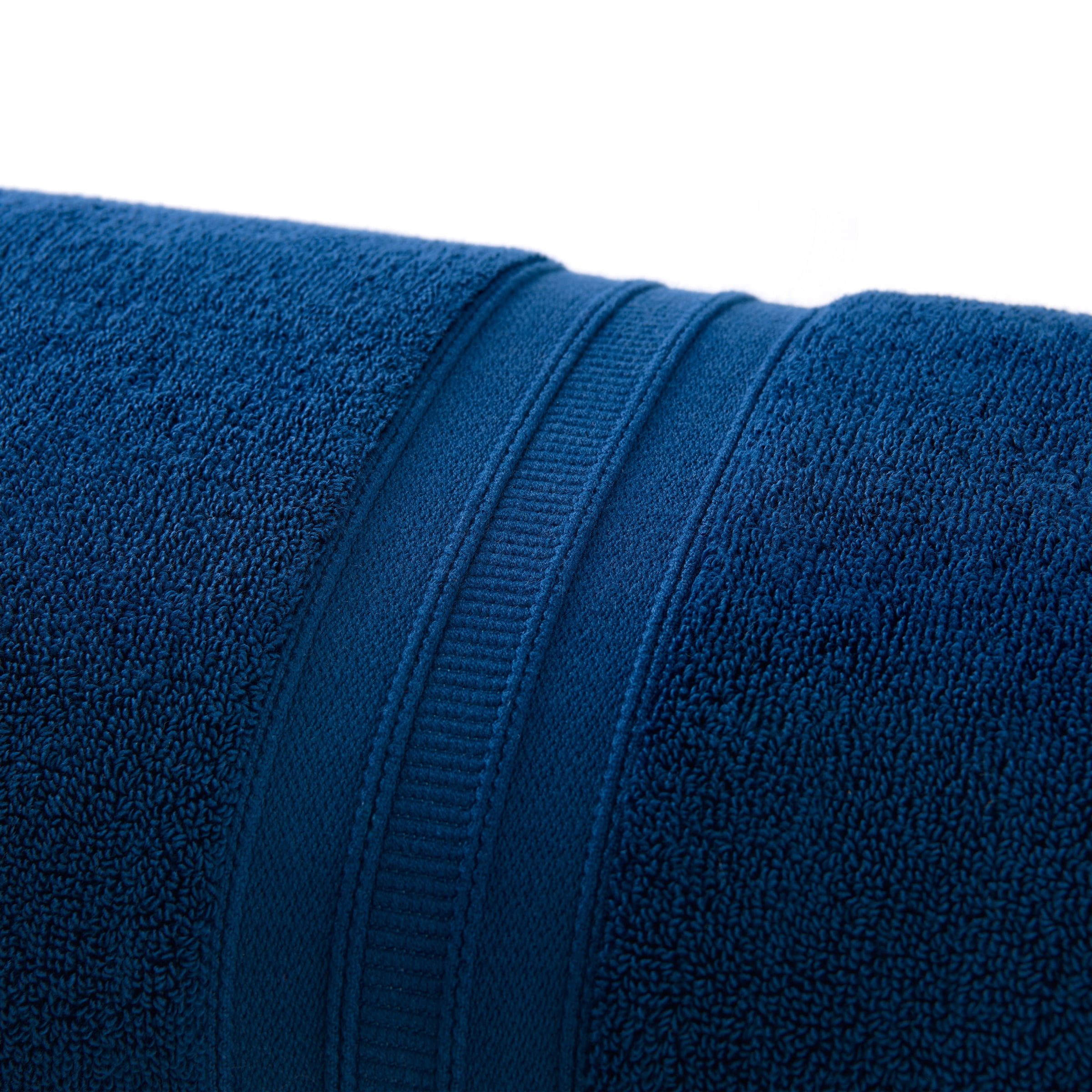 Wamsutta 1846 Luxury Solid Bath Sheet 2 Piece Set, Navy