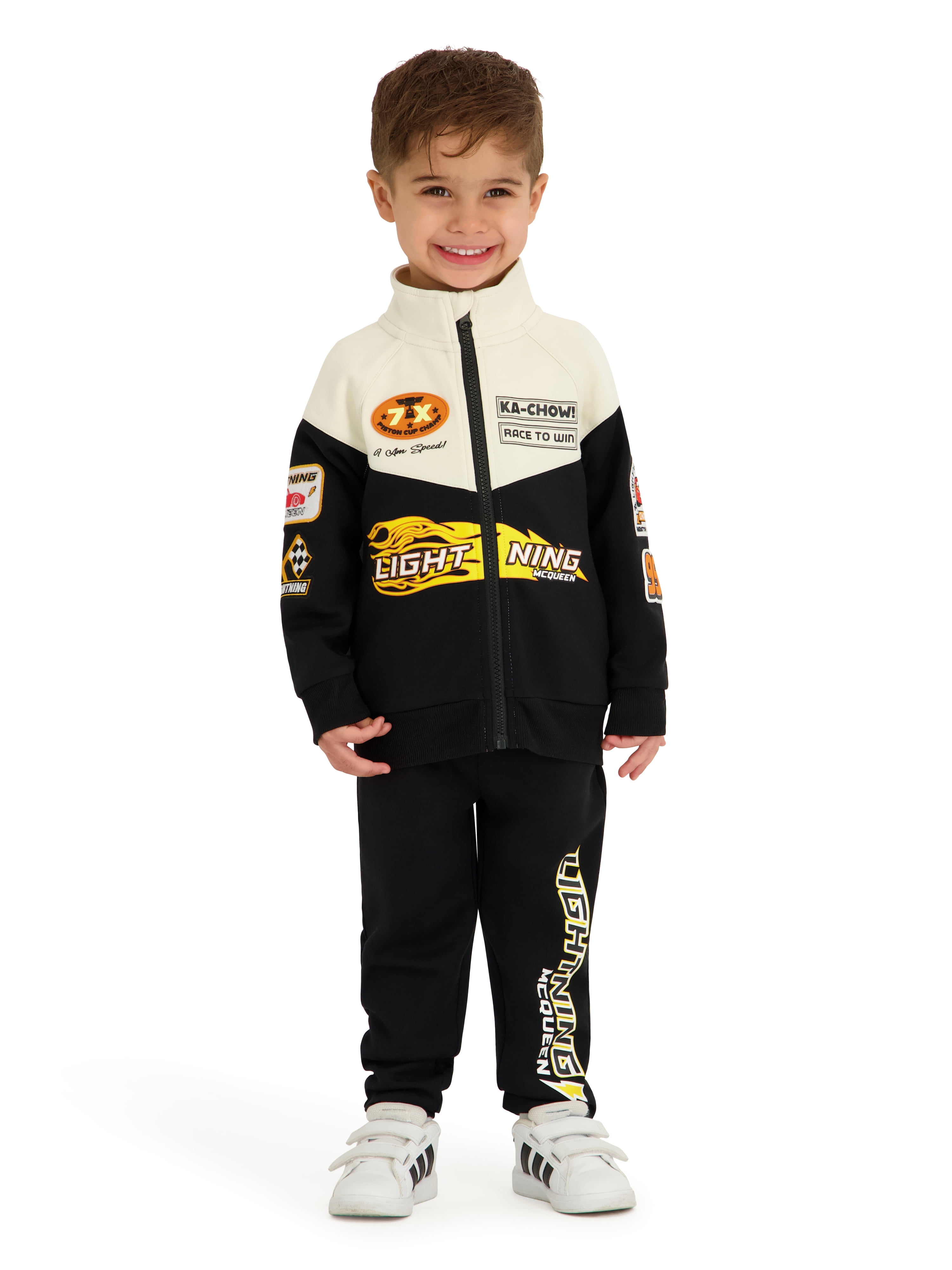 Cars Toddler Boy 2pc Active Jacket and Pant Set, Sizes 12 Months - 5T