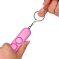 thumbnail image 5 of Personal Safety Alarm Keychain - 120Db Dual Speakers With Led Light, Anti-Lost Alert In Pink, For Women, Kids, Elderly, Emergency Situations, 5 of 6