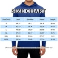 thumbnail image 3 of Trgacdwlo Men's Active T-Shirts Hooded Quick Dry Long Sleeve Polo Shirts for Men Sun Protection Summer Athletic Gym T-Shirts Blue S, 3 of 4