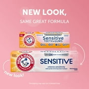 Arm & Hammer Sensitive Teeth & Gums Fluoride Toothpaste, Refreshing Mint, 4.5 oz