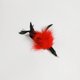 thumbnail image 3 of Juguete para gatos con caña de pescar, juguete interactivo divertido con varita telescópica, con 7 plumas, se puede utilizar para gatitos y gatos (las plumas se distribuyen al azar) ER, 3 of 5