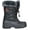 BLACK, variant on BURUDANI Kids Boys Girls Winter Snow Boots Insulated Outdoor Snow Boots Soft Warm Shoes Boots