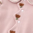 thumbnail image 4 of Beautyzll Baby Newborn Girls Winter Warm Romper Jumpsuit Jacket Overcoat Thick Down Coat 0-18 Months, 4 of 9