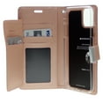 thumbnail image 2 of TopSave Goospery Rich MAX(5) Card Slot Leather Folio Wallet Flip Case For iPhone 15 Plus (6.7"), Rose Gold, 2 of 3