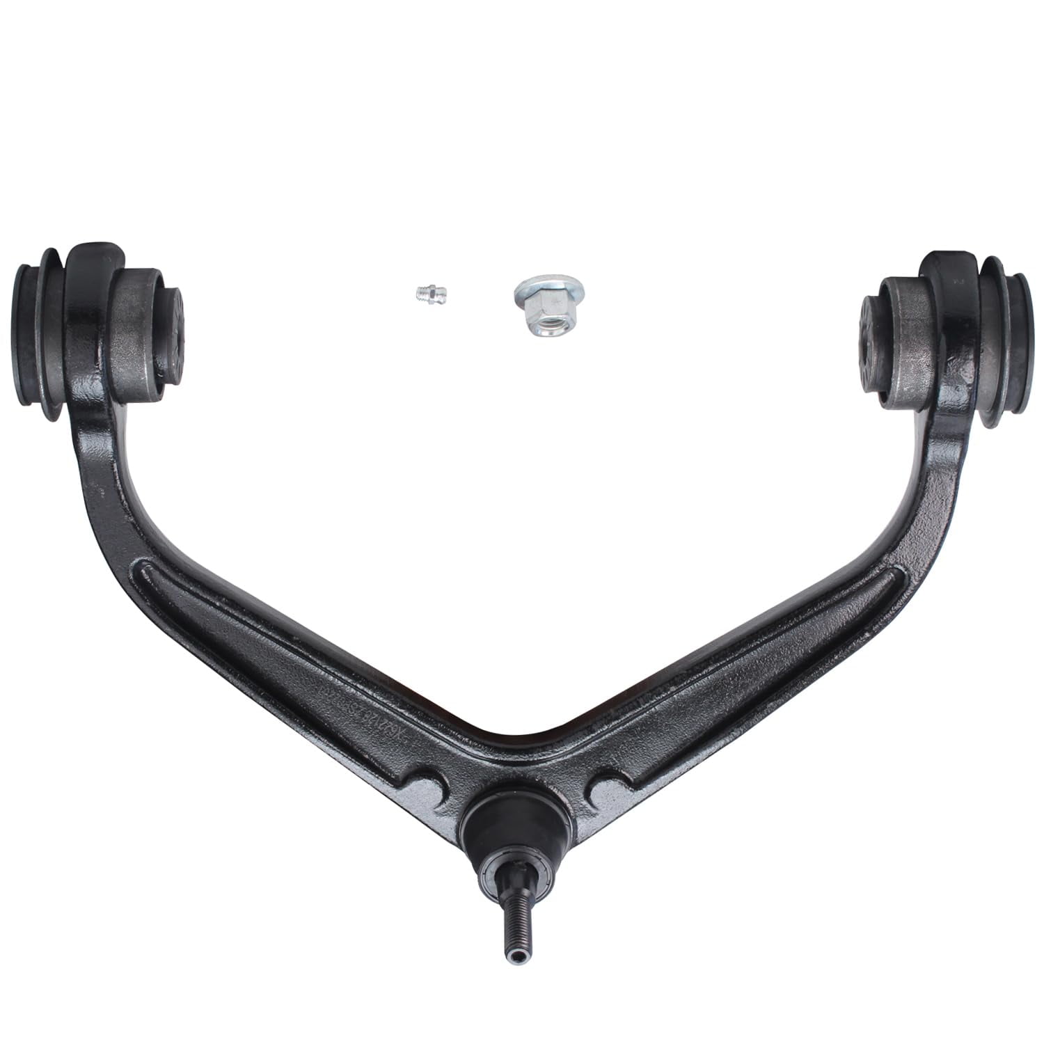 Detroit Axle - Front 2pc Control Arms for 11-19 Chevrolet Silverado GMC Sierra 2500 3500 HD, 2 Upper Control Arms w/Ball Joints Assembly 2011 2012 2013 2014 2015 2016 2017 2018 2019 Replacement