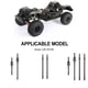 thumbnail image 4 of Moyic RCGOFOLLOW-eje CVD delantero de acero Super Balance para 1/6 Rc, eje CVD delantero Axial SCX6 RC, pieza de coche RC, accesorios para Kits de construcción modelo TYPE1, 4 of 6