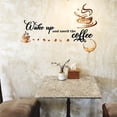 thumbnail image 4 of Wake Up and Smell The Coffee Wall Decals Cafe Wall Watercolor Vinyl Decor Ingredients Cafe Decoration Decals for Coffee Shop Decor Gifts, 4 of 7