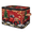 Multicolor 4, variant on ADECORIVY Christmas Trees Stars Storage Bin with Lid Fabric Buffalo Plaid Foldable Storage Baskets Boxes for Clothes Shelves Closet Organizer Containers with Leather Handles for Wardrobe