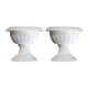 thumbnail image 1 of Moyic 2 uds macetas de flores columnas decorativas de moda maceta de plástico blanco estilo jarrón de evento ceremonias balcón jardín Patio Jardín y Patio Moyic HA070281-01, 1 of 6