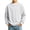 20#White, variant on Crewneck Sweatshirts for Boys Fleece Pullover Long Sleeve Solid Fall Tops