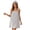 Gray, variant on Axiiglly Bath Robes for Women, Spaghetti Strap Sleeveless Lightweight Bathrobe with Pockets, Soft Knee Length Loungewear Nightgowns with Headband, S-2XL
