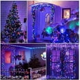 thumbnail image 4 of USB Operated Copper Fairy Lights, 2 Pack 66Ft 200 LED Outdoor Fairy String Lights with Remote , 8 Modes Silver Wire Twinkle Lights for  Bedroom, Dorm, Patio, Christmas, Party, Indoor (Multi-colored), 4 of 7