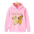 thumbnail image 2 of Sudadera con capucha de El Rey León Simba para niños y niñas, ropa informal de manga larga, de 2 a 14 años, 2 of 5