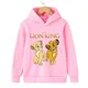 thumbnail image 2 of Sudadera con capucha de El Rey León Simba para niños y niñas, ropa informal de manga larga, de 2 a 14 años, 2 of 5