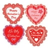 The Beistle Company 4 Piece Happy Valentine's Day Lace Heart Standup Set (Set of 3)