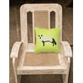 thumbnail image 2 of Carolines Treasures BB7697PW1414 Silver Fox Green Fabric Decorative Pillow, 14 x 14 in., 2 of 2