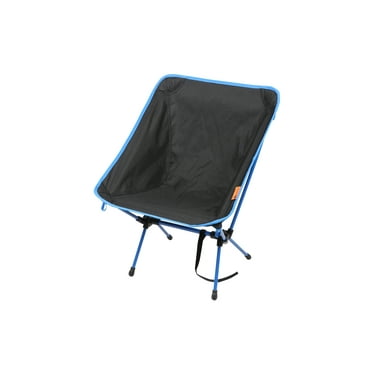 Ozark Trail Backpacking Camping Chair, Adult, Black